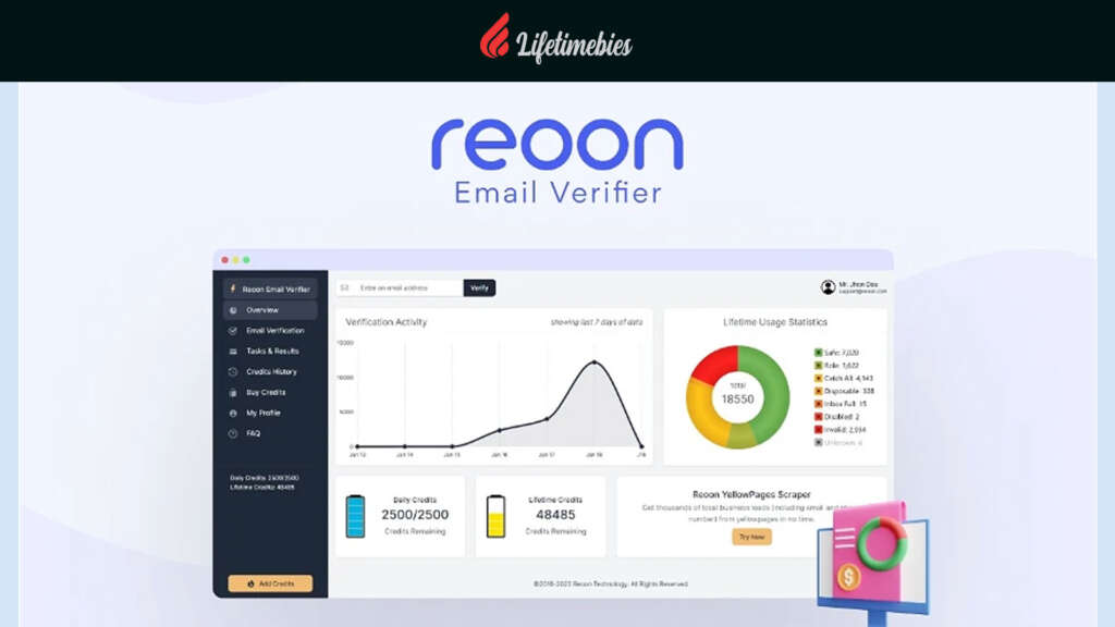 Best Appsumo Lifetime Deals 2025 | Save Up to 98% Now! 9 Reoon-Email-Verifier-Lifetime-Deal