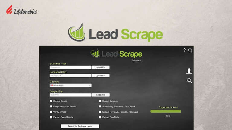 Lead-scrape-Lifetime-Deal
