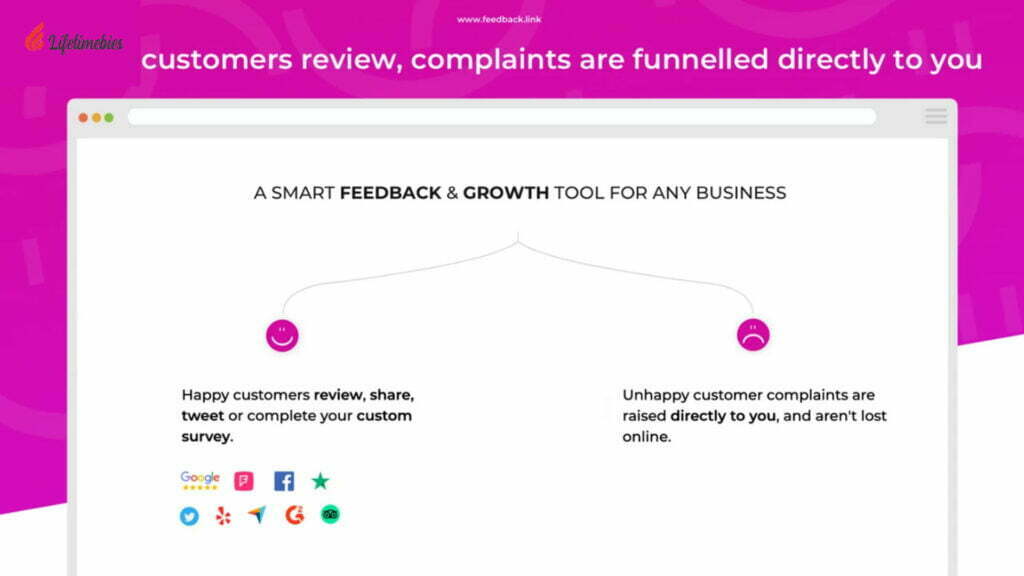 Feedback Link AppSumo