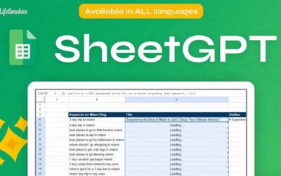 SheetGPT Lifetime Deal $49 | Best AI Powered Google Sheet