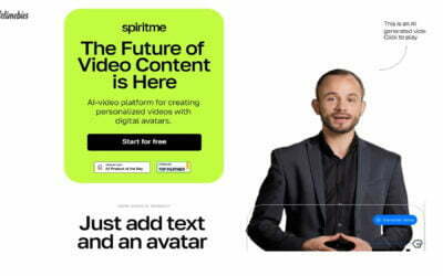 Spiritme Lifetime Deal $49 | AI-Based Avatar Video Creation