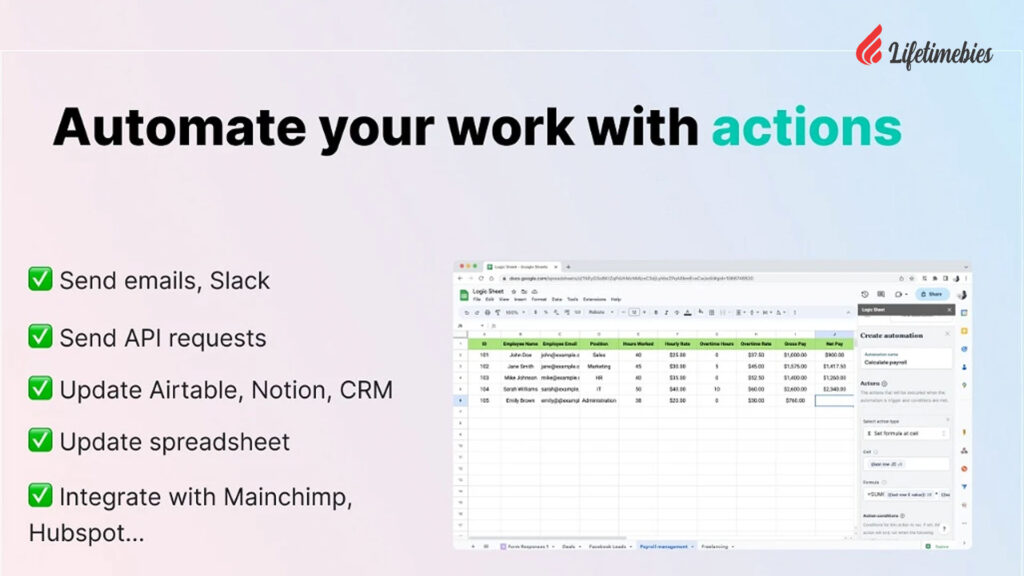 Logic Sheet Lifetime Deal $99 | Automate Your Spreadsheet 4 Logic-Sheet-Review